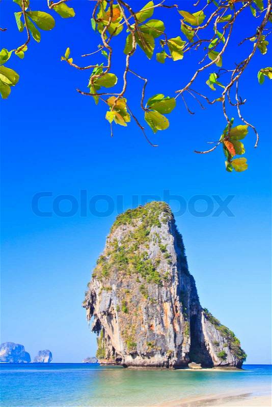 Island in Krabi Province Thailand, stock photo