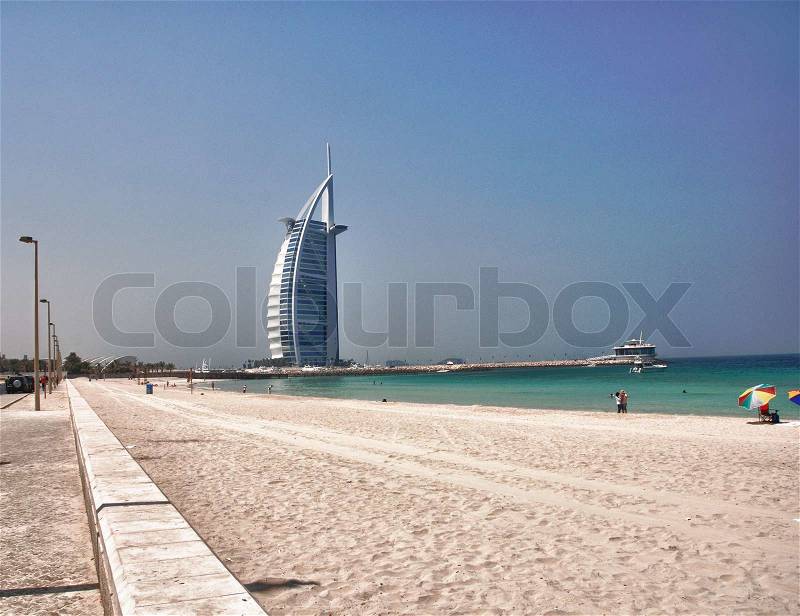 Architecture of Dubai, United Arab Emirates, stock photo
