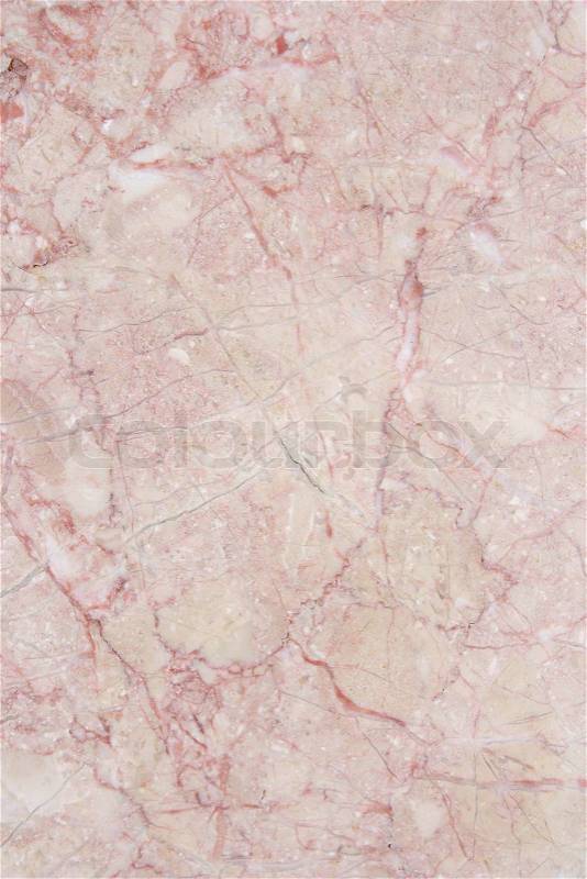 Gorgeous pink marble with natural pattern. Natural pink marble, stock photo