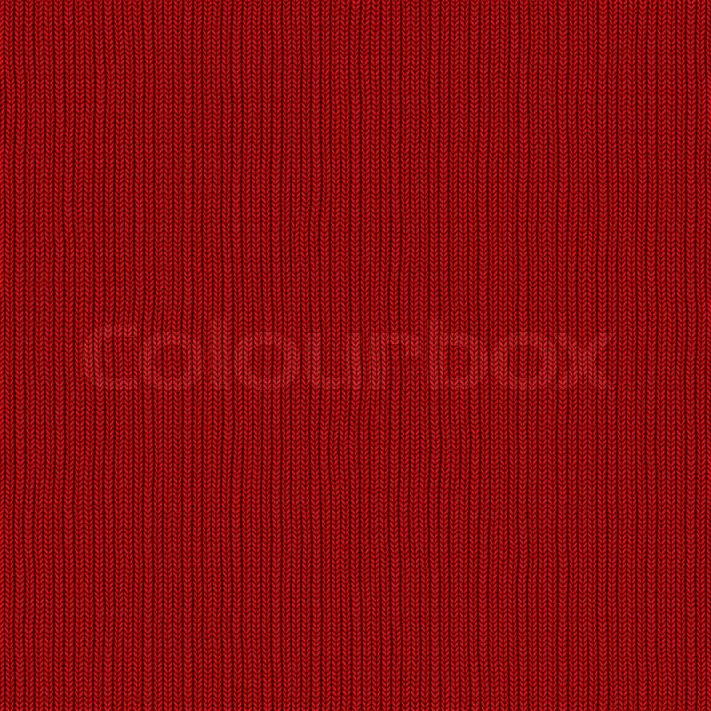 Seamless computer generated close up of knitted fabric texture background red, stock photo