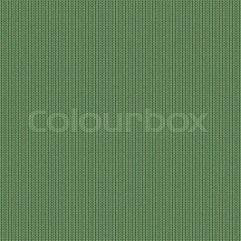 Seamless computer generated close up of knitted fabric texture background green, stock photo