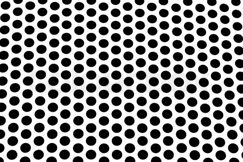 Abstract background of black dots, stock photo