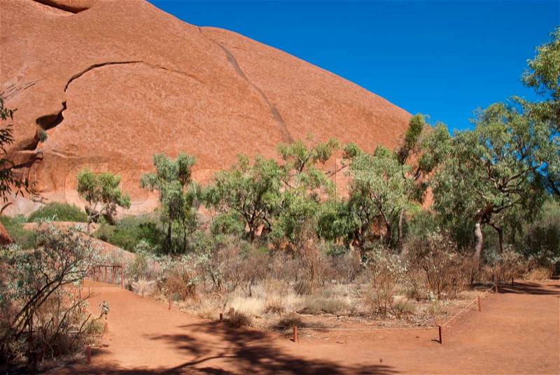Colors of Australian Outback during Winter Season, Northern Territory, Australia, stock photo