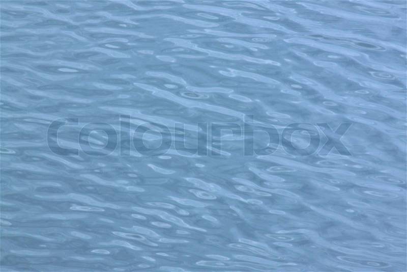 Blue waves abstract texture, stock photo