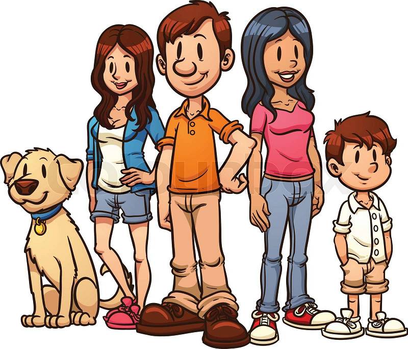 clipart of nuclear family - photo #16