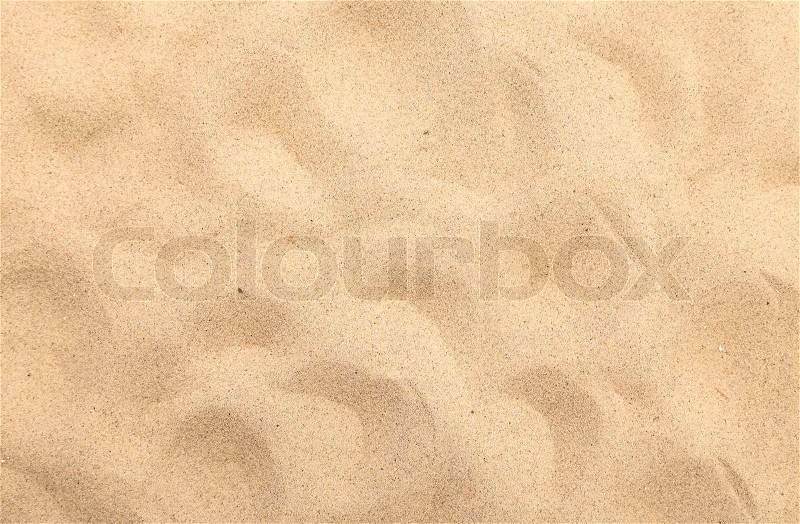 Seamless sand on a whole background. Texture, stock photo