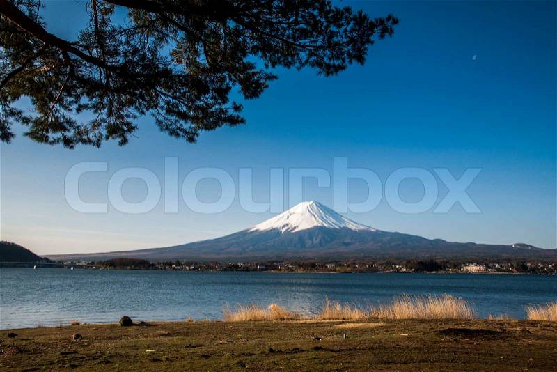 Mt. Fuji Japan, stock photo