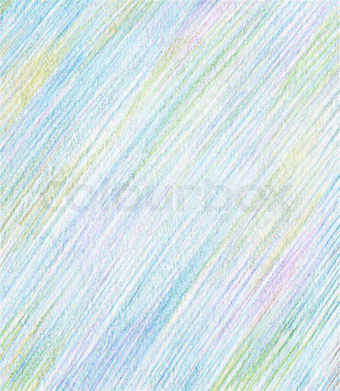 Abstract draw color pencil background, stock photo
