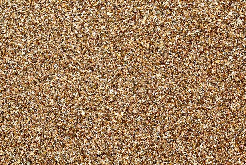 Coarse sand seamless pattern, stock photo