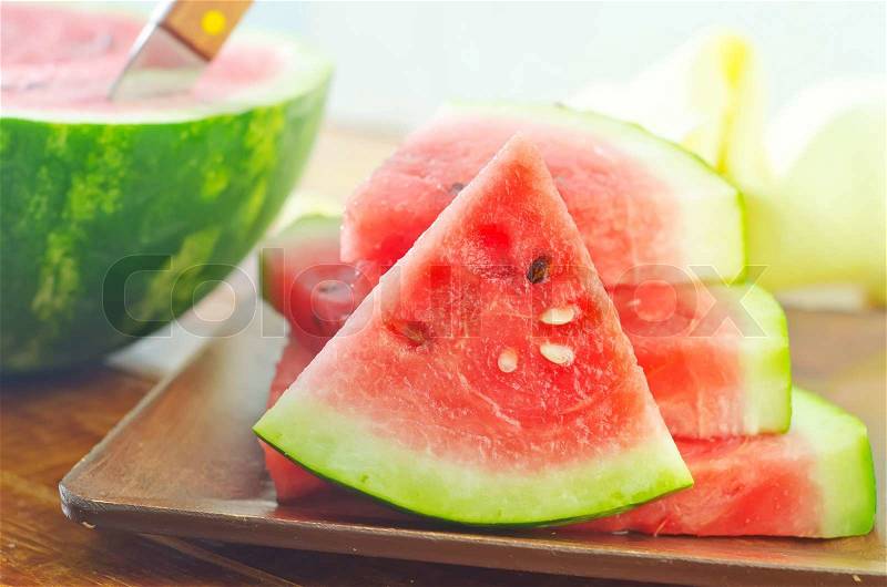 Watermelon, stock photo