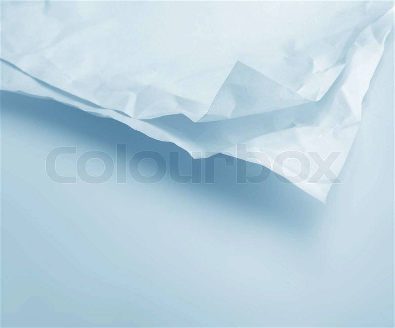 Note paper on gradient background, stock photo