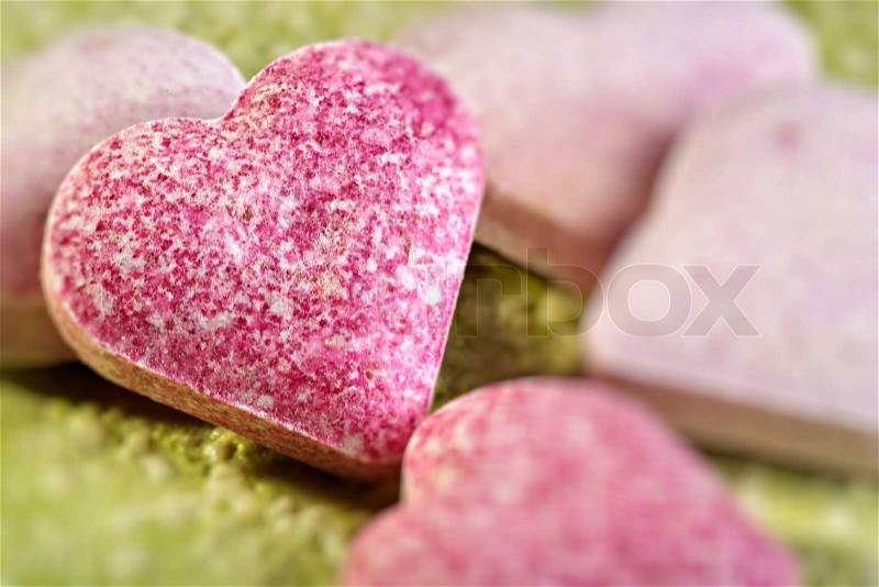 Heart candy, stock photo