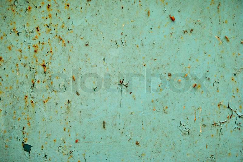 Abstract light green color metal background, stock photo
