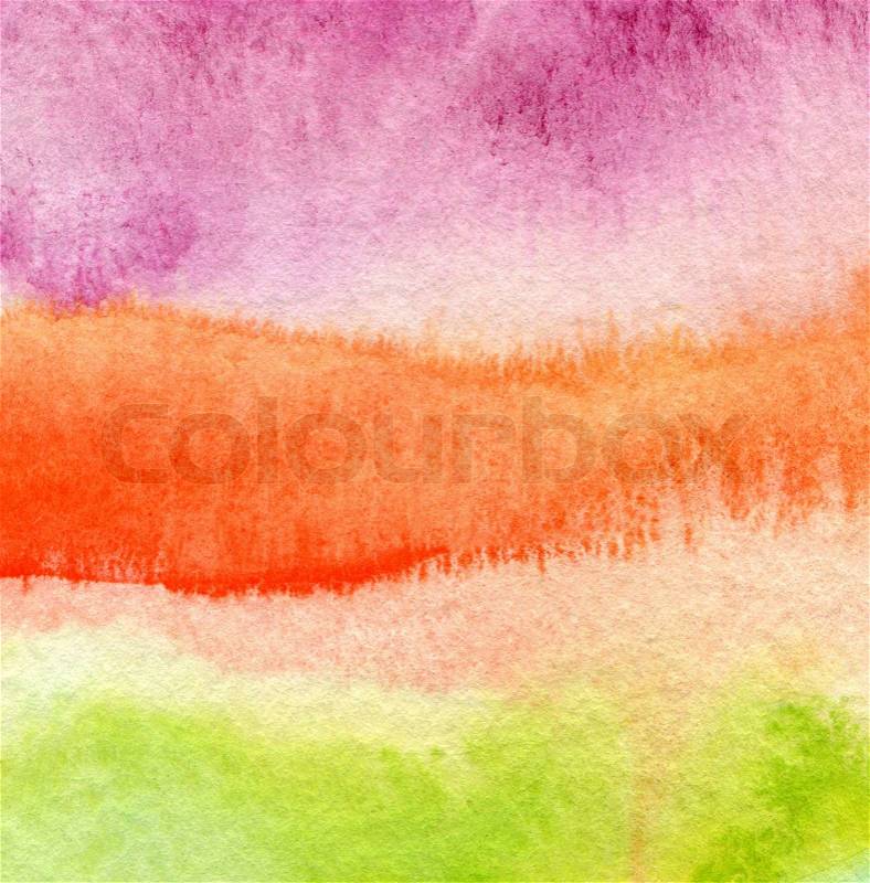 Abstract acrylic and watercolor painted background, stock photo