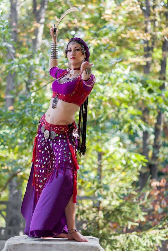 Oriental Dancer, stock photo