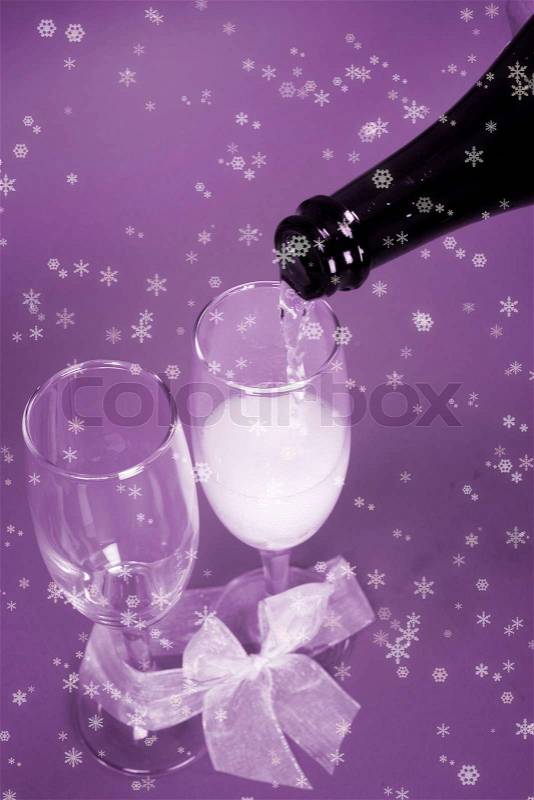 Champagne, stock photo