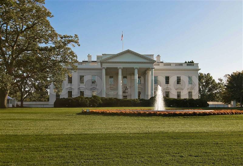 The United States White House. , stock photo
