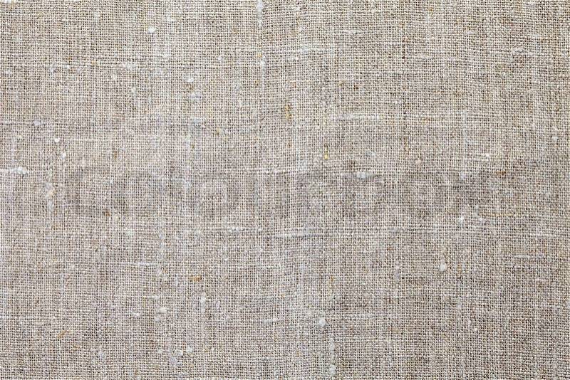 Natural linen texture or background, stock photo