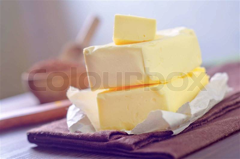Butter, stock photo