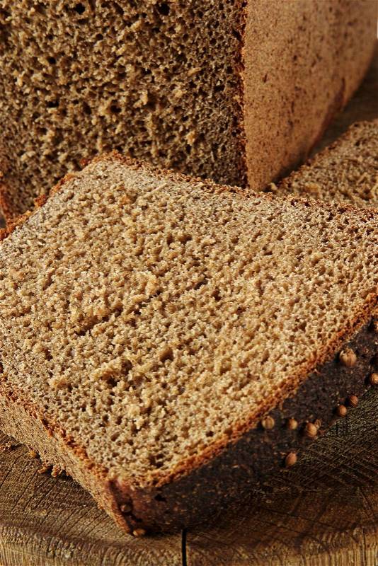 Rye bread, stock photo