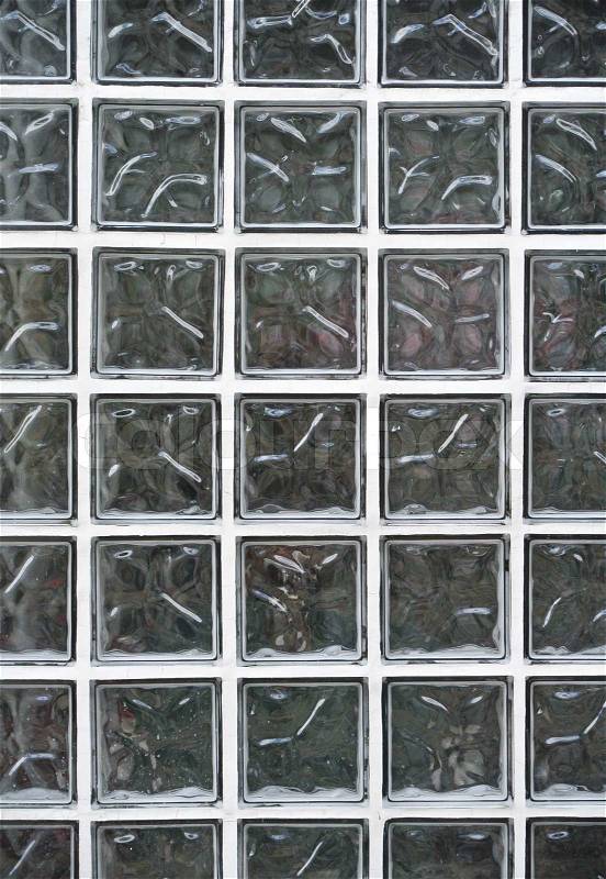 Glass brick texture, stock photo