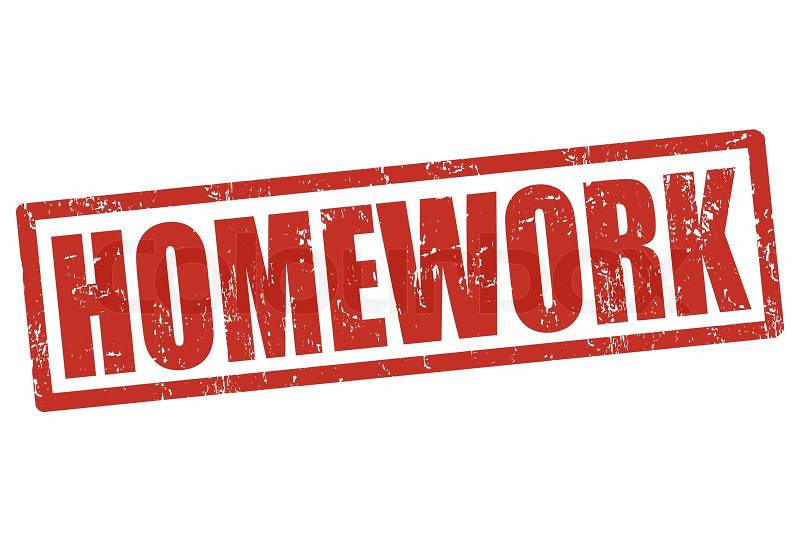 homework not completed stamp