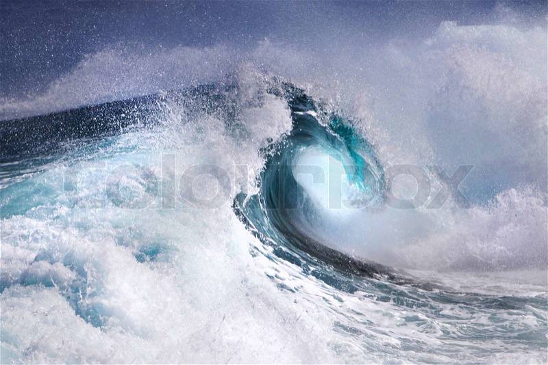 Ocean Wave, stock photo