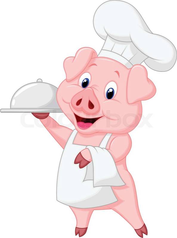 free clipart pig chef - photo #34