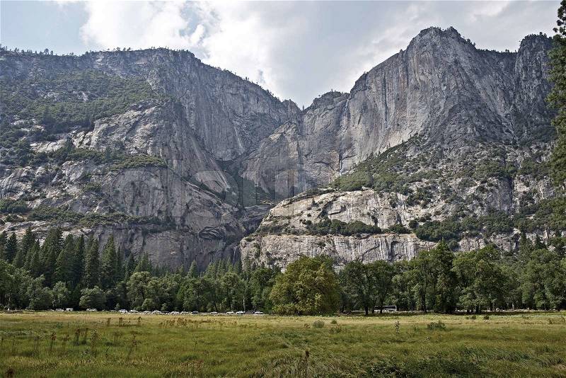 Sierra Nevada Mountains - Yosemite Landscape. California Photography Collection, stock photo