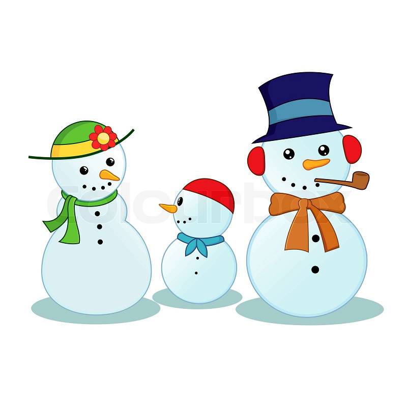 snowman family clip art free - photo #22