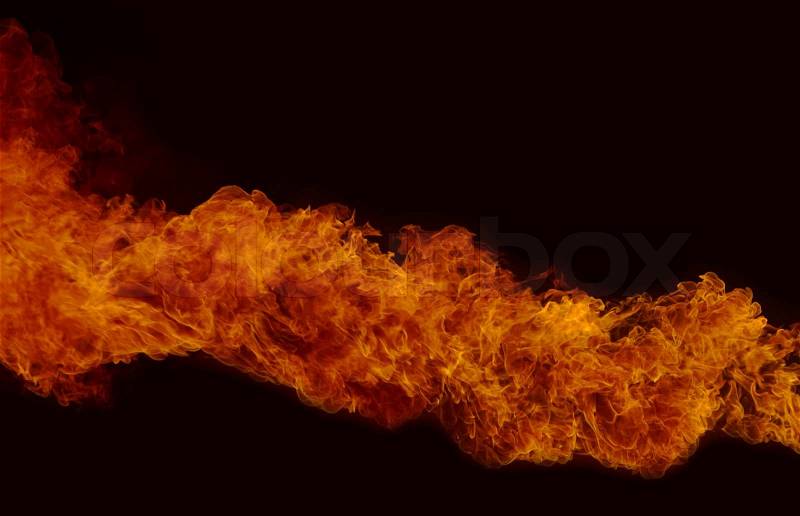 Fire explosion , Blaze Fire flames background, stock photo