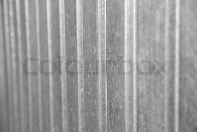 Galvanized metal as a background, stock photo