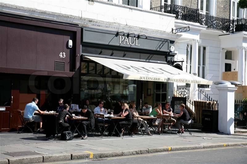 Stock image of \'cafe, england, people\'