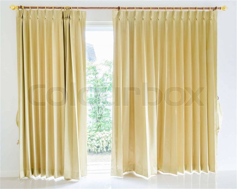 Curtain, stock photo