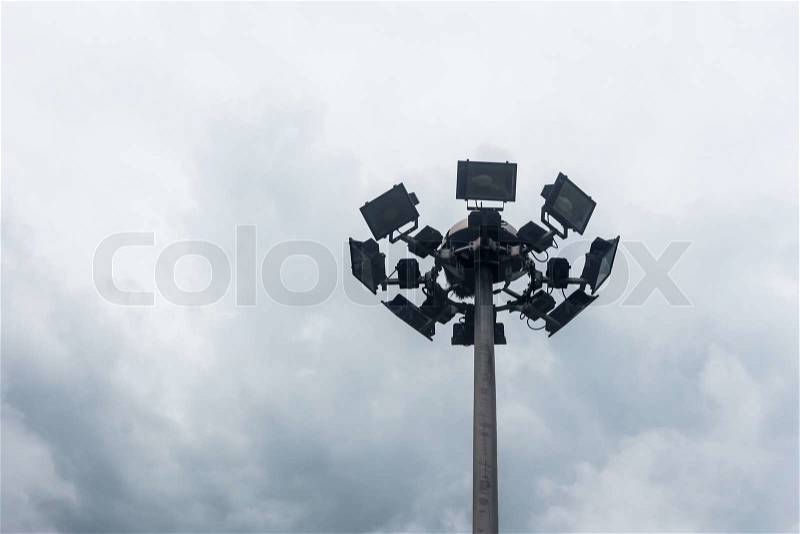Lamp post, stock photo
