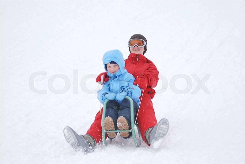 snow games , stock photo