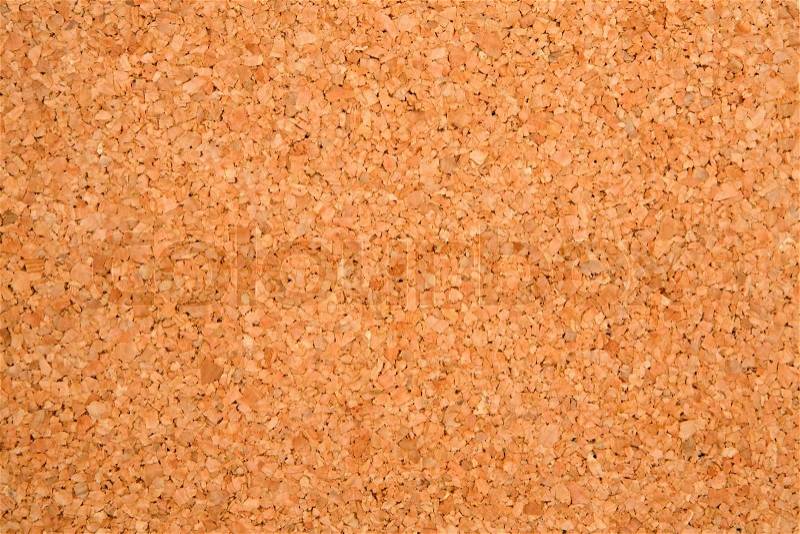 Photo of texture of an empty cork board, stock photo