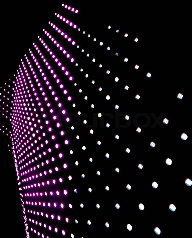 The abstract background of colorful LED lighting, stock photo