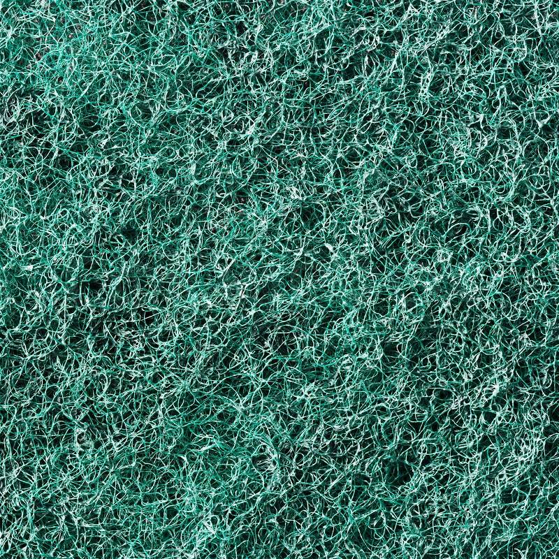 Close up Green cleaning pad texture background, stock photo