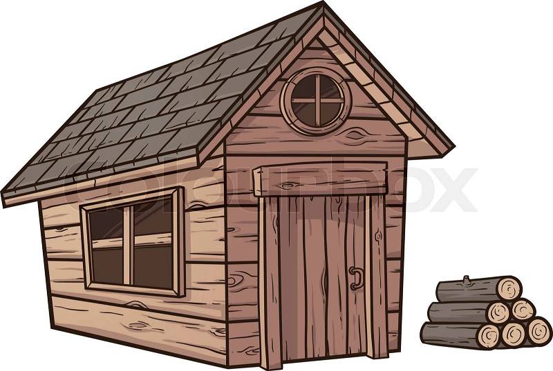 wood house clipart - photo #9