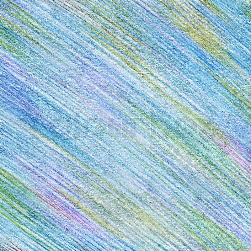 Abstract draw color pencil background, stock photo