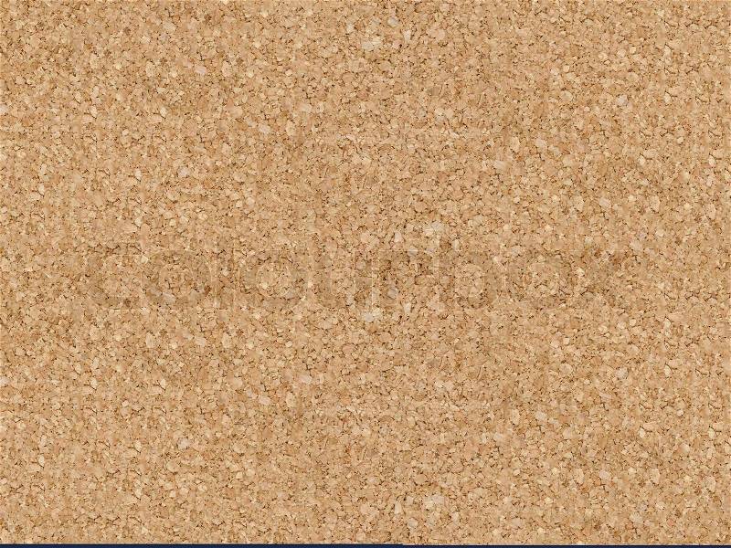 Blank Cork board with wooden frame , stock photo