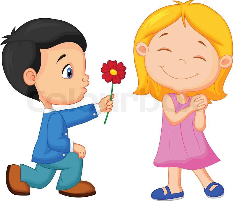 clipart giving flowers - photo #17
