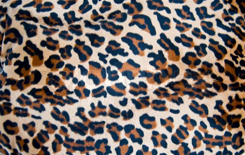 Fabric tiger skin texture background, stock photo