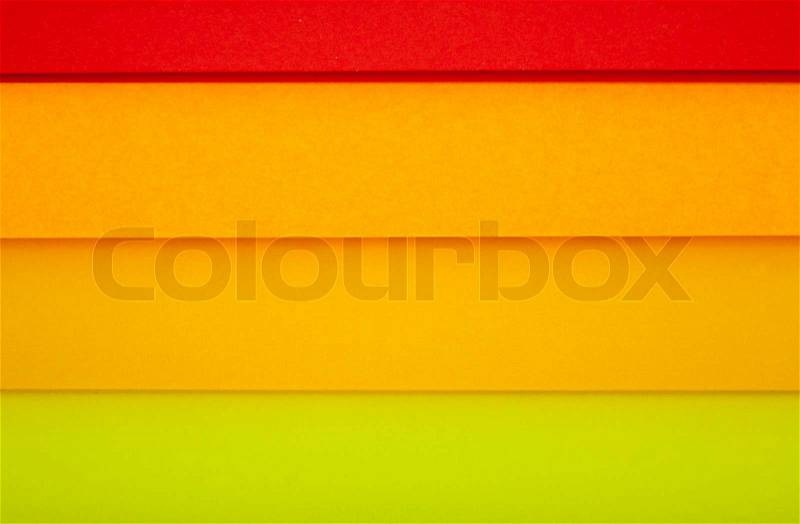 Colored paper as a background, stock photo