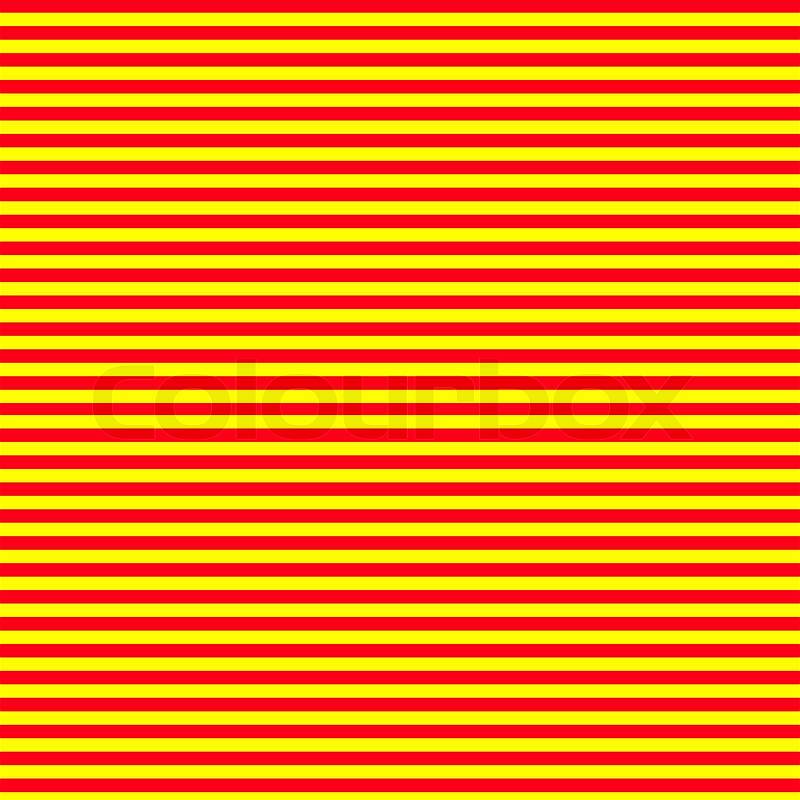 Red and yellow horizontal stripe pattern, stock photo