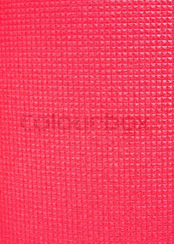 Yoga mat texture, stock photo