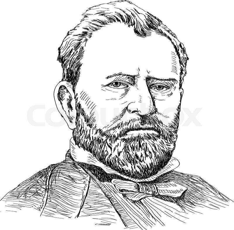 ulysses grant coloring pages - photo #19
