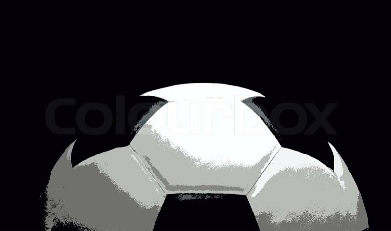 Soccer football stadium ball background texture light shadow, stock photo