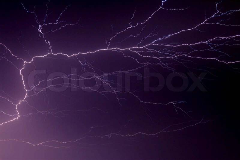 Lightning Flash, stock photo